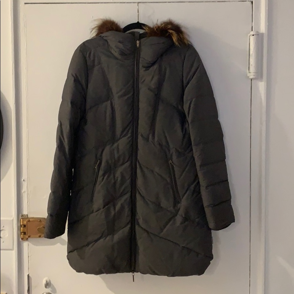 Post Card Charcoal Winter Coat